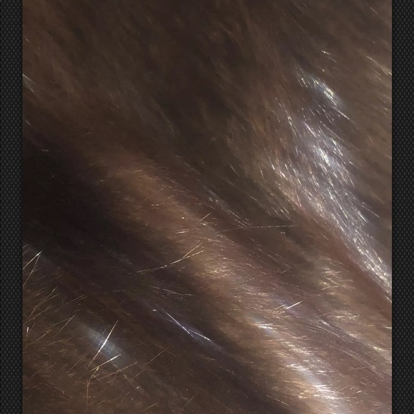 canadian fluffy fox tuxedo beaver coat 4,6,8 - Picture 6 of 7